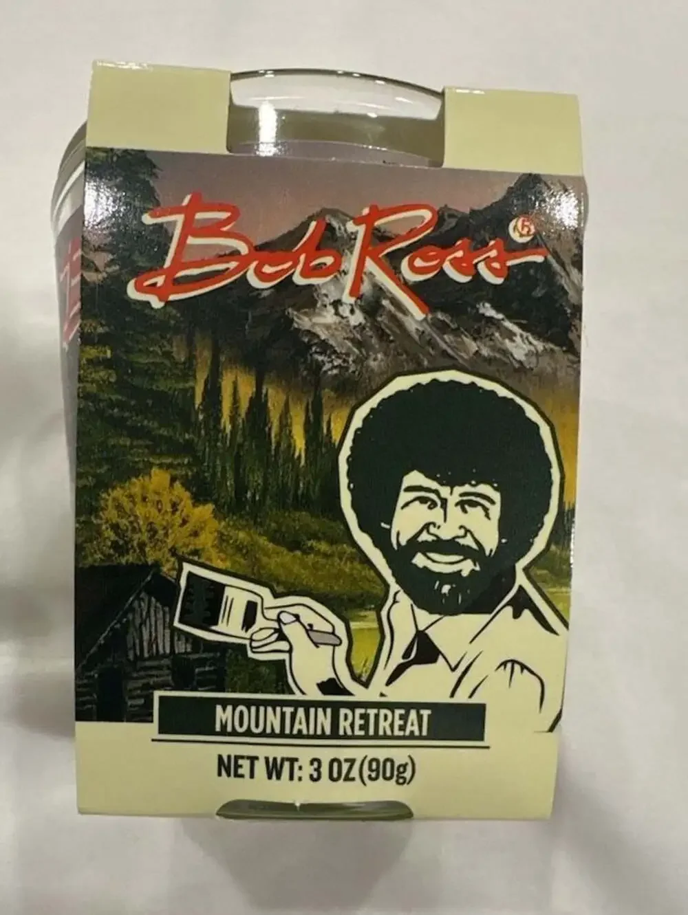 Bob Ross 4-Pack 3 oz Scented Glass Jar Candle Set